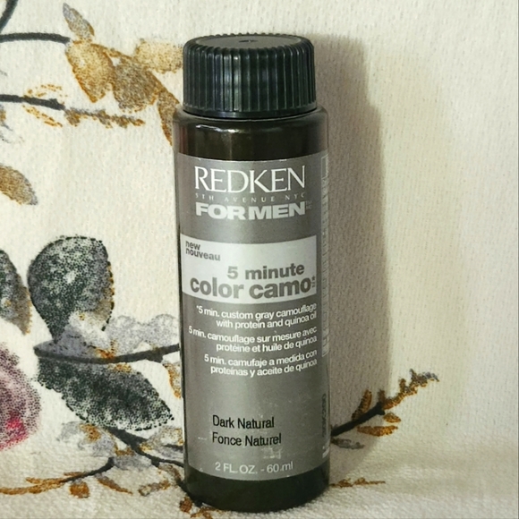 Redken For Men 5 Minute Color Camo Custom Gray Camouflage: Dark Natural - Picture 3 of 3